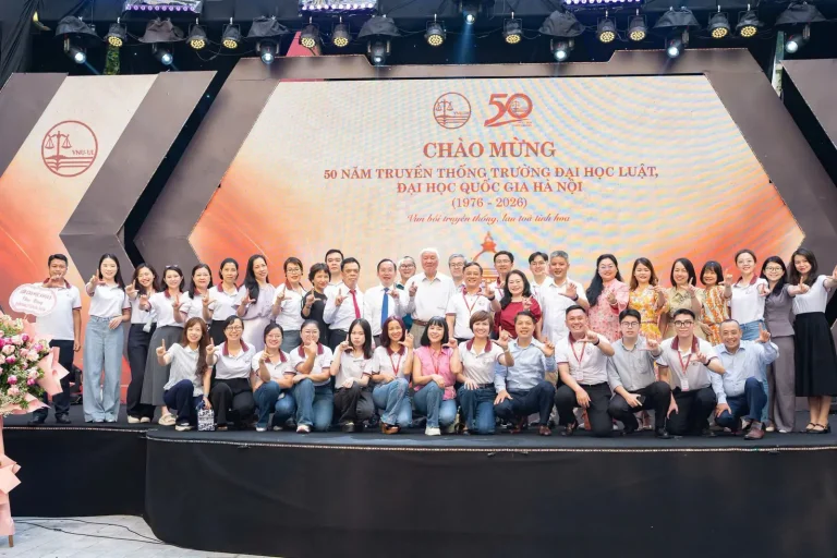 Kỷ niệm 50 năm Trường Đại học Luật, Đại học Quốc gia Hà Nội